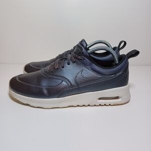 Nike Air Max Thea SE Women's size 6.5 Metallic Hematite Running Shoes 861674 002